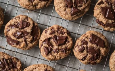 Chewy Chocolate Chip “Toffee” Cookies