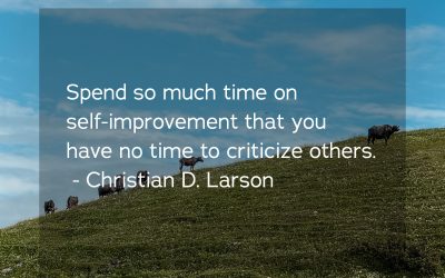 The Balance Between Judgment and Growth